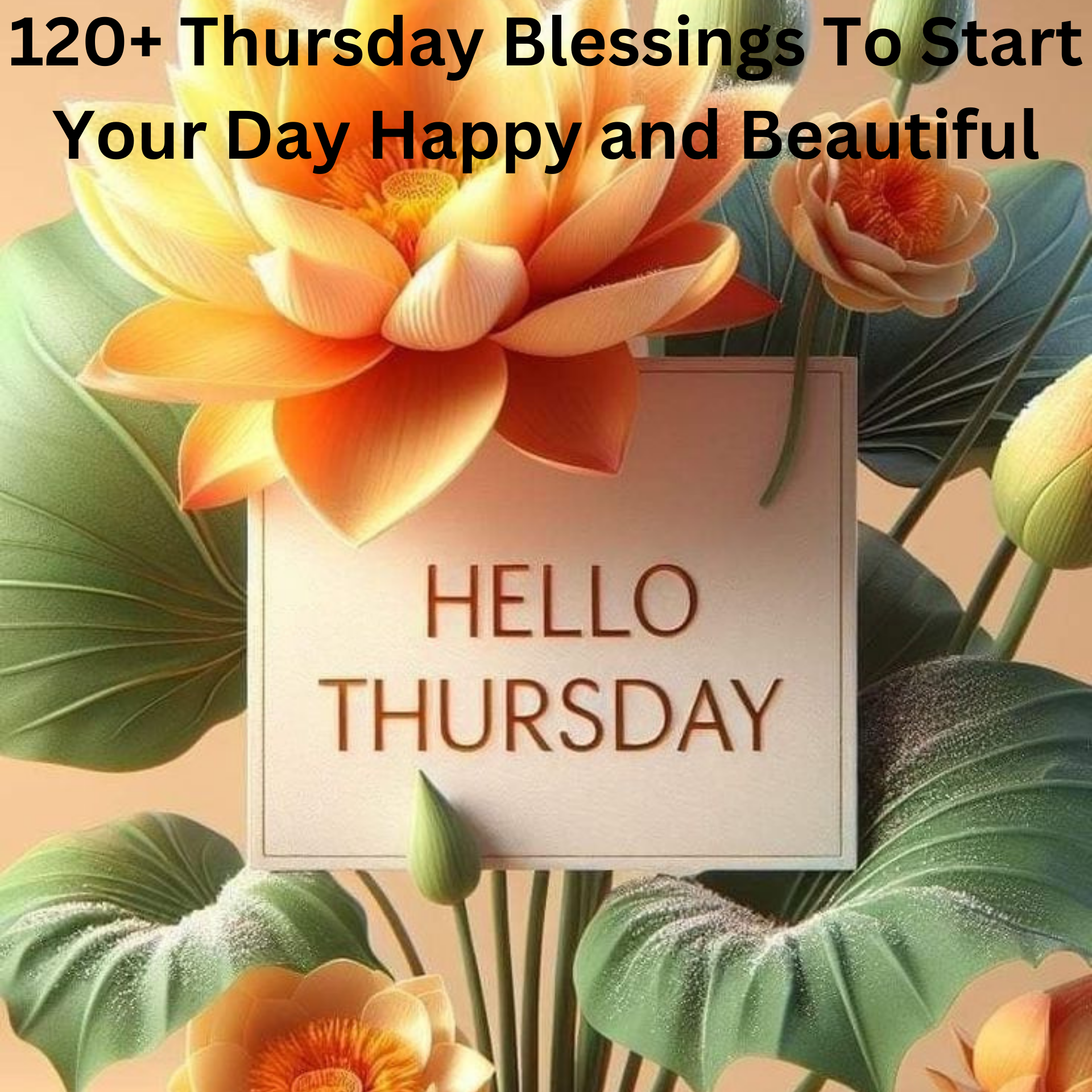 120+ Thursday Blessings To Start Your Day Happy and Beautiful